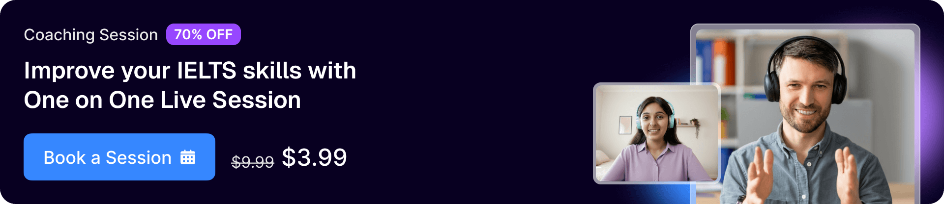 live coaching banner