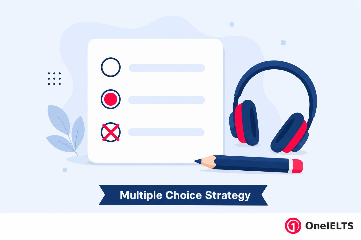 IELTS Listening multiple choice answering strategy and approach