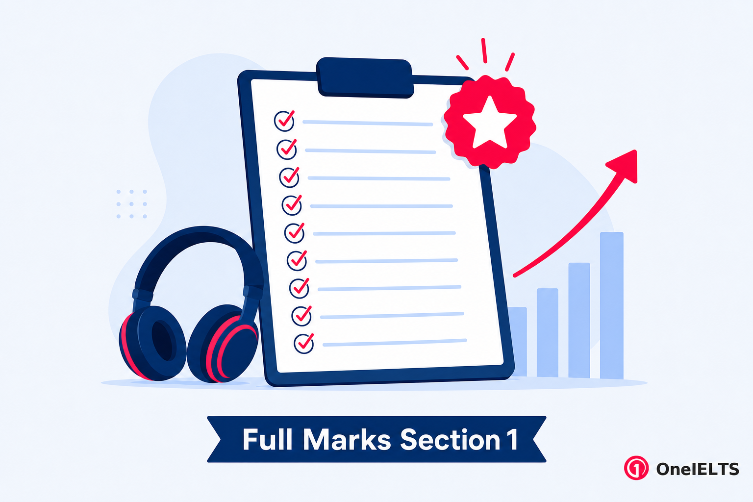 Scoring full marks in IELTS Listening Section 1
