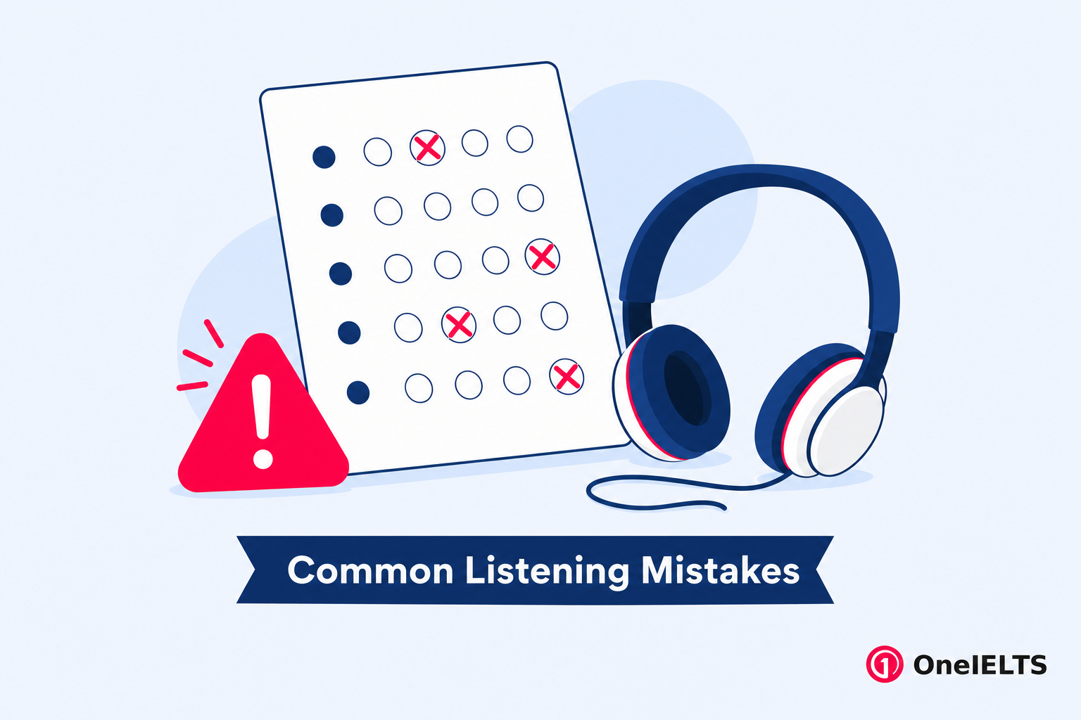 Most common mistakes in the IELTS Listening test