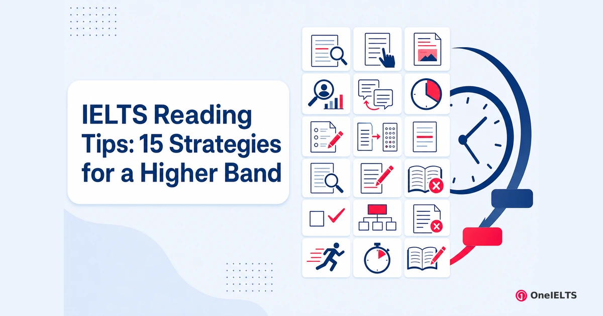 IELTS Reading Tips: 15 Strategies for a Higher Band