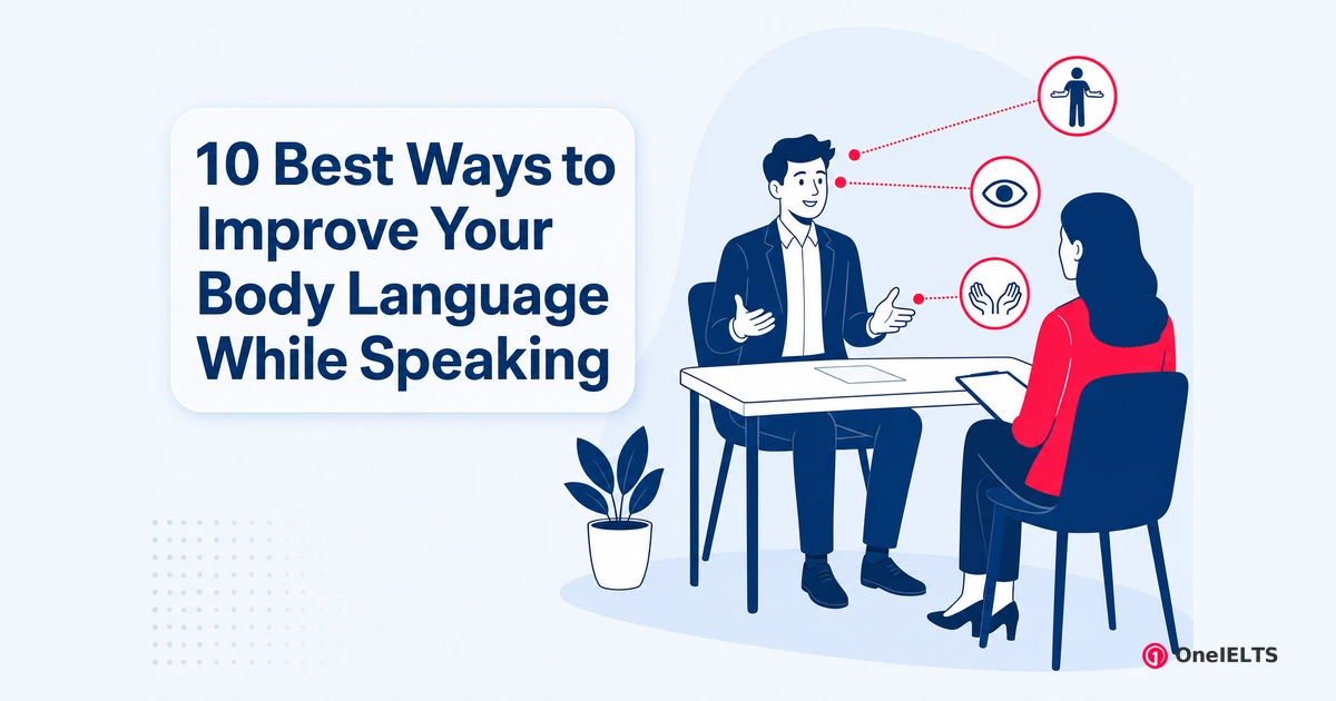 10 Best Ways to Improve Your Body Language While Speaking
