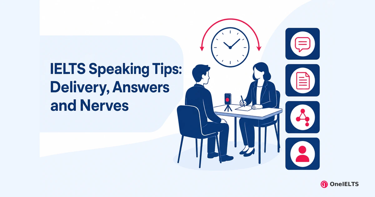 IELTS Speaking Tips: Delivery, Answers and Nerves