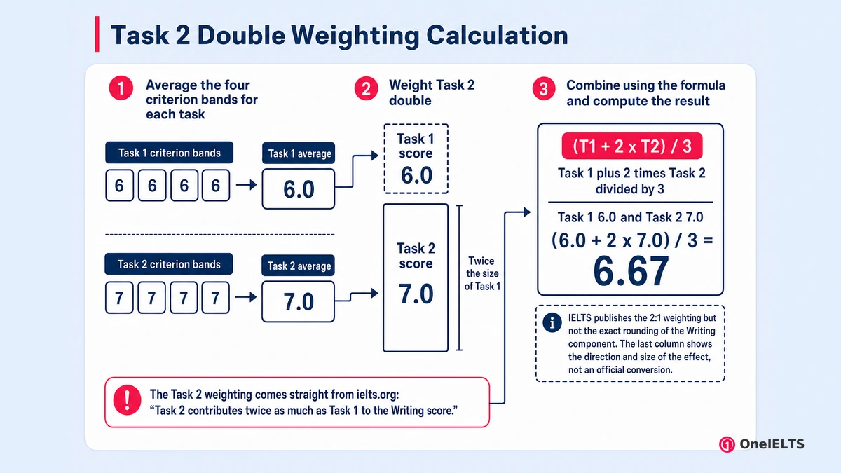 Task 2 Double Weighting Calculation