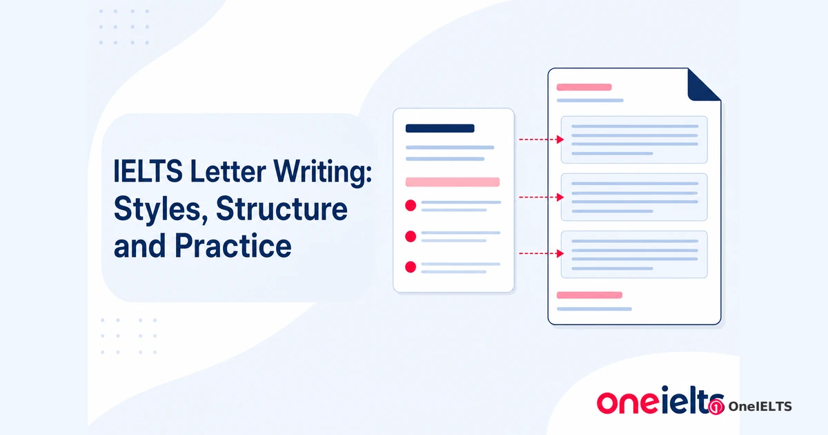 IELTS Letter Writing: Styles, Structure and Practice