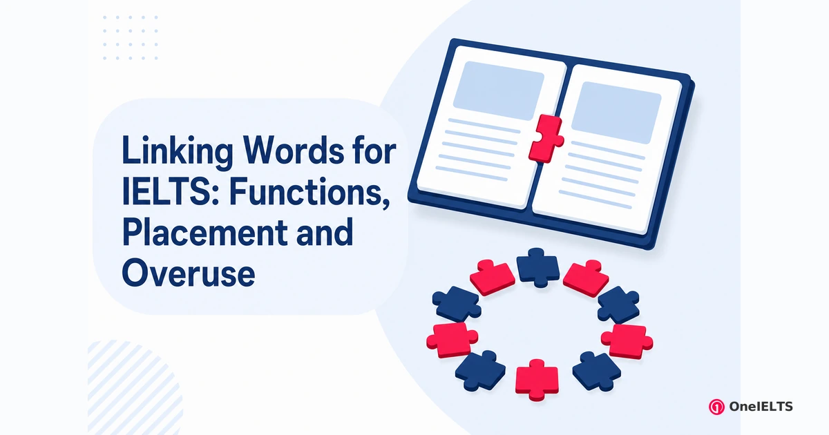 Linking Words for IELTS: Functions, Placement and Overuse