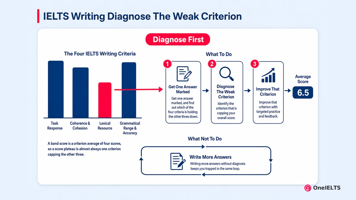 IELTS Writing Diagnose The Weak Criterion