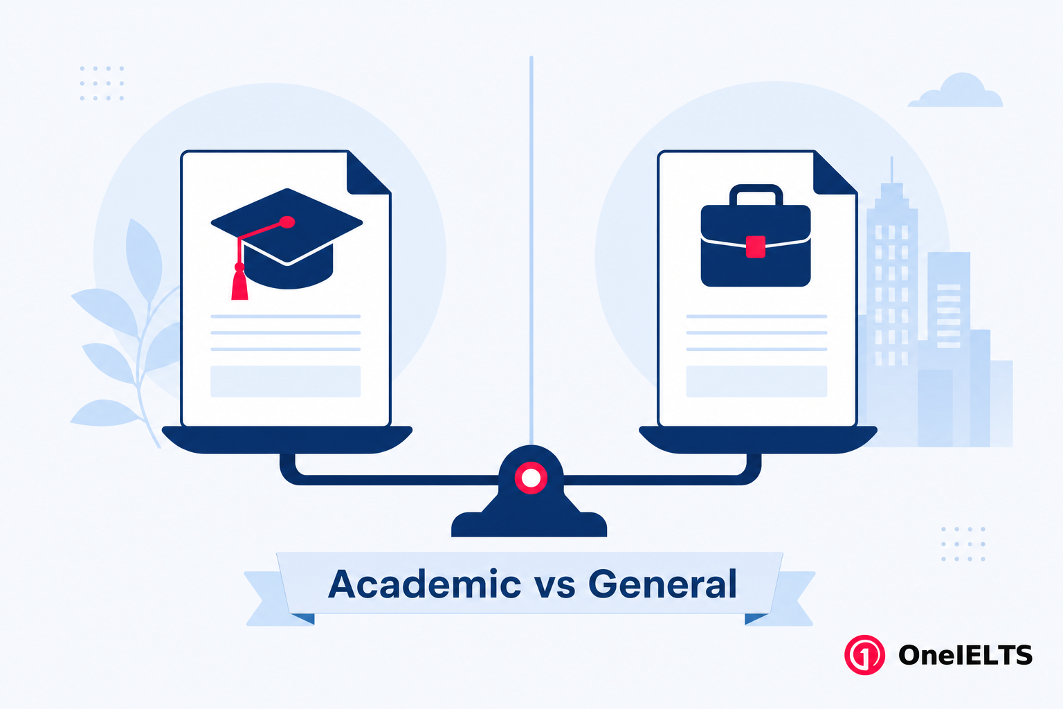 IELTS Academic versus General Training differences across test sections
