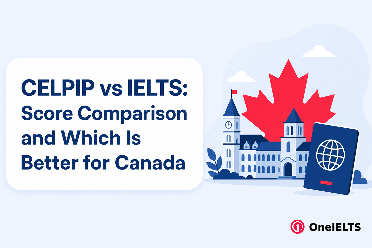 CELPIP vs IELTS: Score Comparison and Which Is Better for Canada