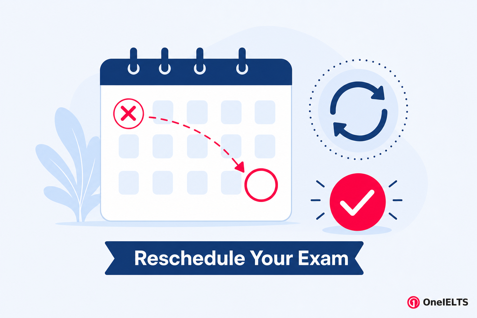 IELTS exam rescheduling process step by step