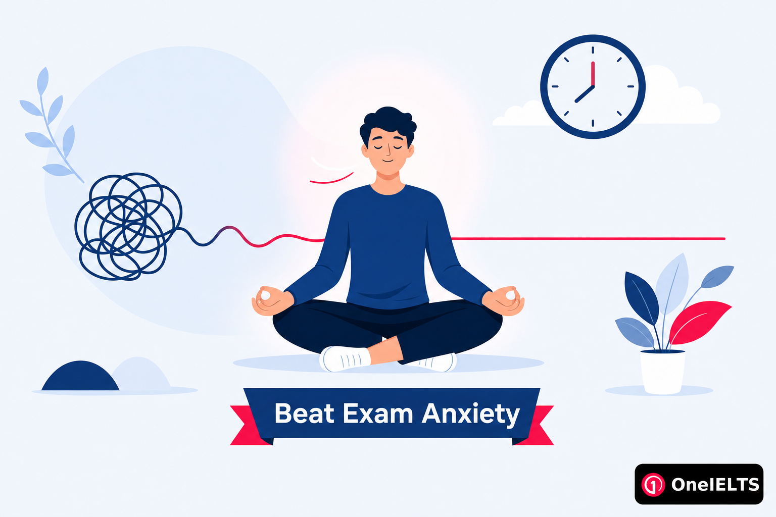 Overcoming IELTS test anxiety on exam day