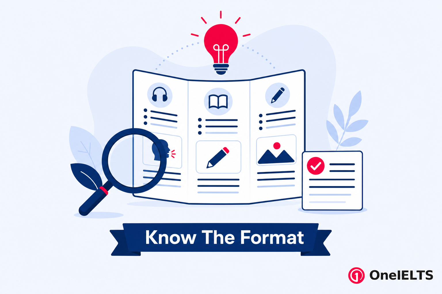 Knowing the IELTS test format as a preparation tip
