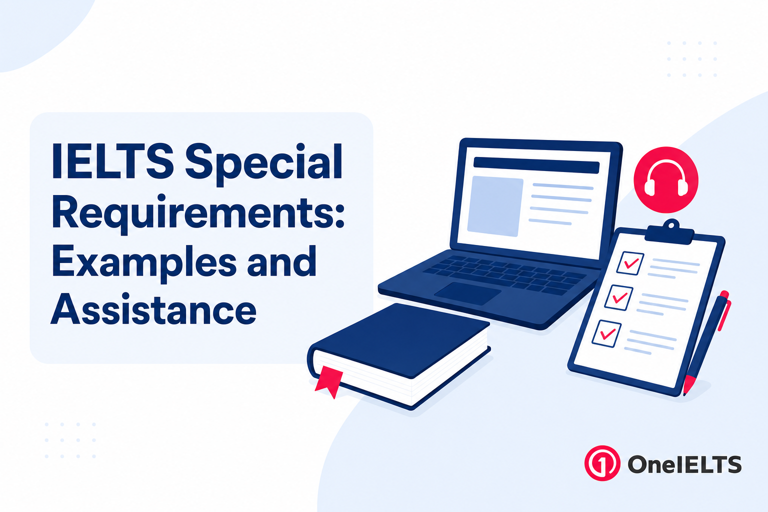 IELTS Special Requirements: Examples and Assistance