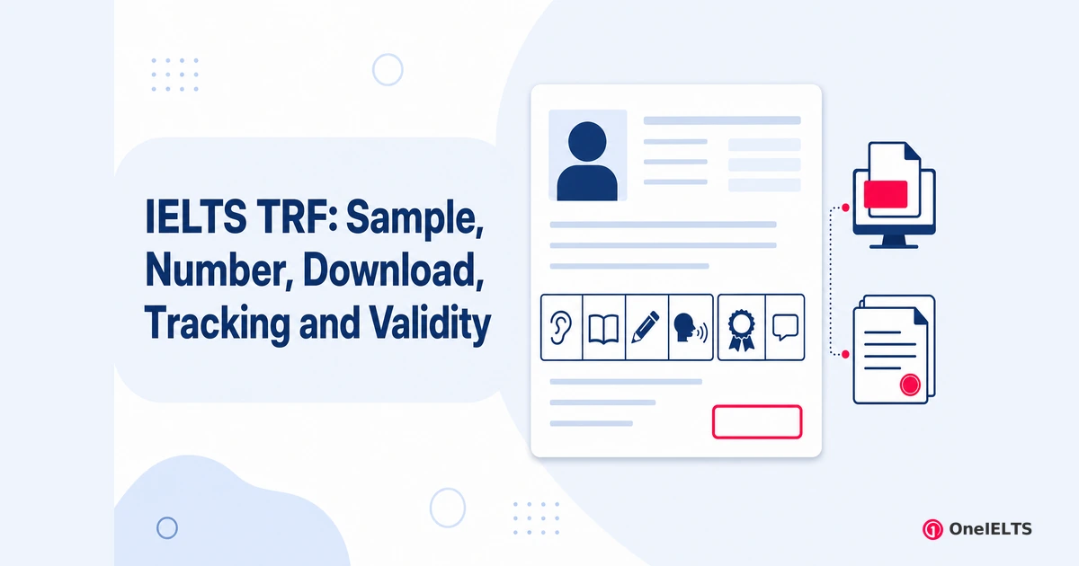 IELTS TRF: Sample, Number, Download, Tracking and Validity