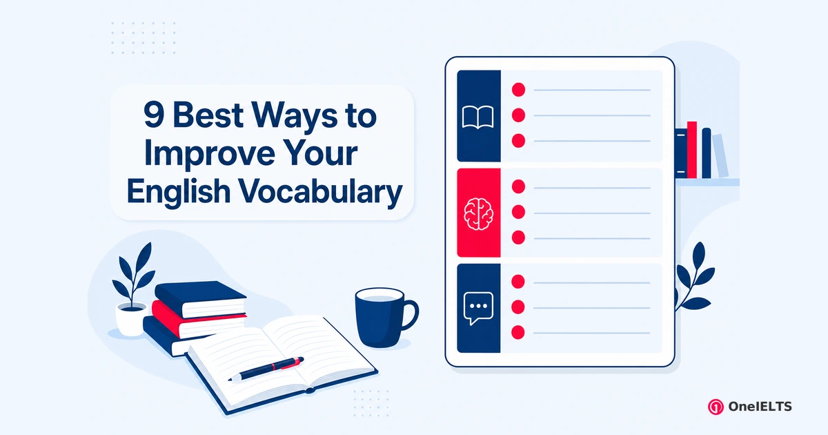 9 Best Ways to Improve Your English Vocabulary