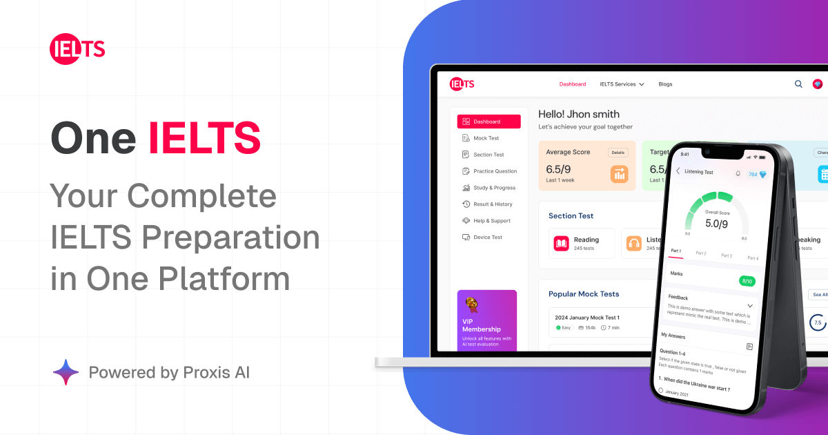 IELTS Computer Based Mock Test Online | OneIELTS